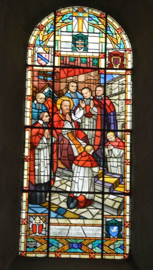 Eglise Notre-Dame-de-Liesse - Le 8 septembre 1614, Saint François préside le grand pardon