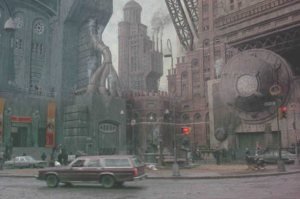 Art Déco à Gotham City IV - Batman de Tim Burton