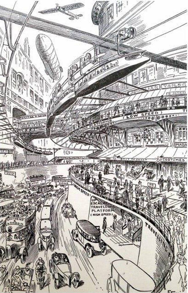 Londres futuriste, 1933 - Londres dans le futur