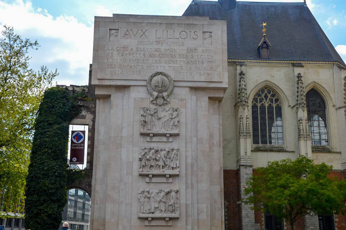 Le monument aux morts de Lille