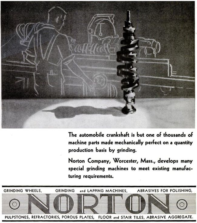 Popular science - Publicité Norton de juillet 1930, Popular science