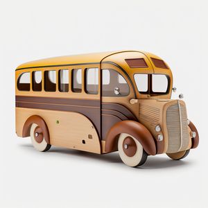 Bus en bois