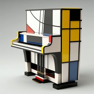 Piano Mondrian