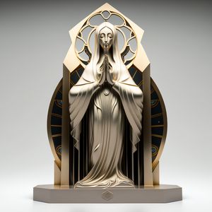 Sculpture Vierge Marie