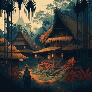Village indonésian