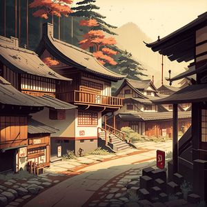 Village japonais