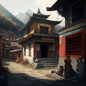 Village tibétain