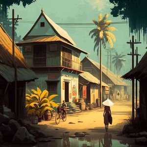 Village vietnamien