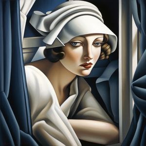 Tara de Lempicka - Femme à sa fenêtre