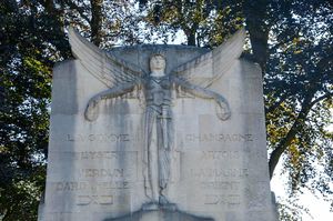 Le monument aux morts de Moulins, dans l'Allier