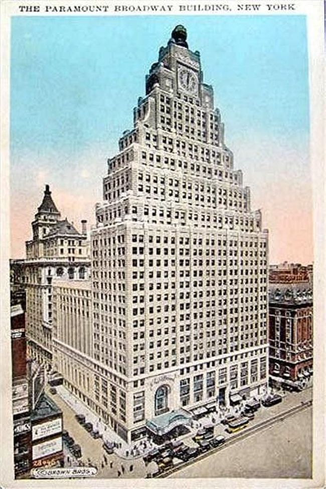 Carte postale de New-York - Paramount Broadway building