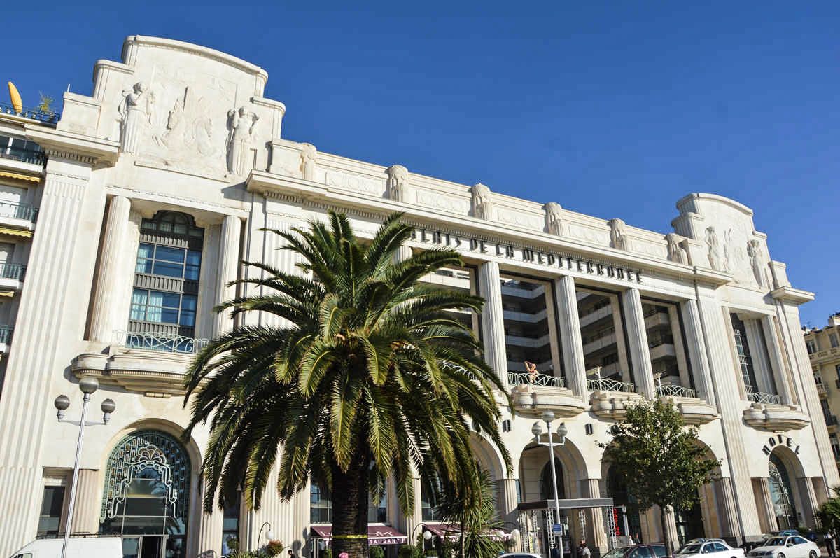 Le Palais de la Méditerranée à Nice