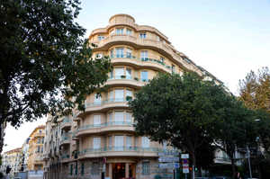 Les immeubles du boulevard Victor Hugo à Nice