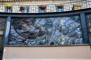 La verrière Art Déco du 2 rue Frochot à Paris