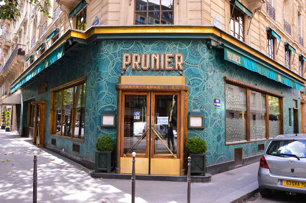 Le restaurant Prunier à Paris
