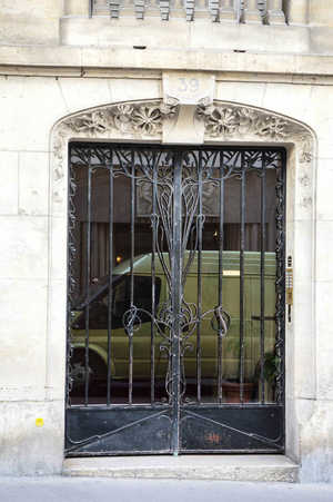 Porte Art Nouveau