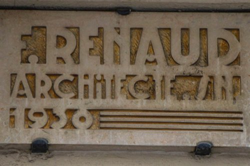Immeuble Art Déco - F. Renaud, 1936