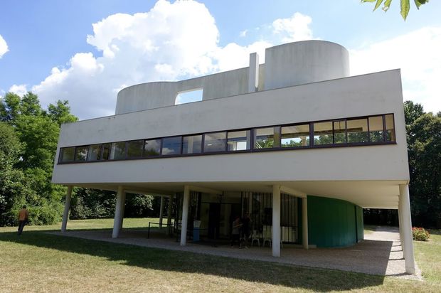 La villa Savoye, le Corbusier