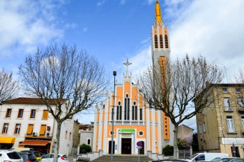 L'église Notre-Dame de Lourdes de Romans-sur-Isère, une église Art Déco