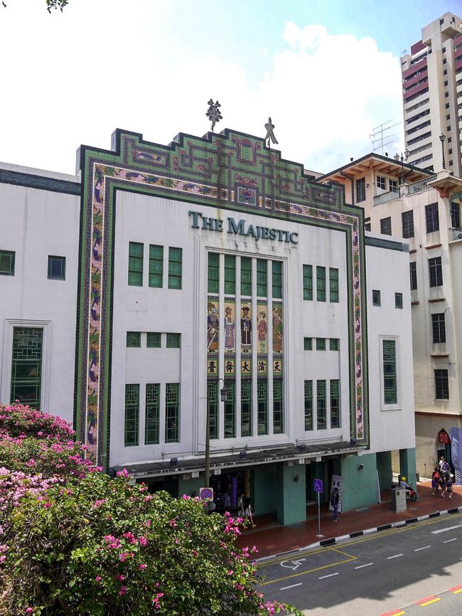 Le théâtre Majestic à Singapour