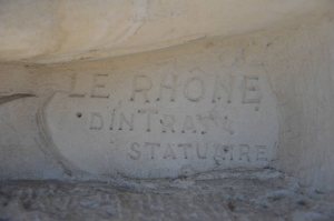 Bas-relief Art Déco Le Rhône